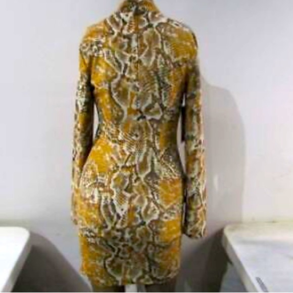 Marciano by Guess US 2/EU 38 Hudson Dress Printed Secret Skin Print Dress NWT - Picture 5 of 6